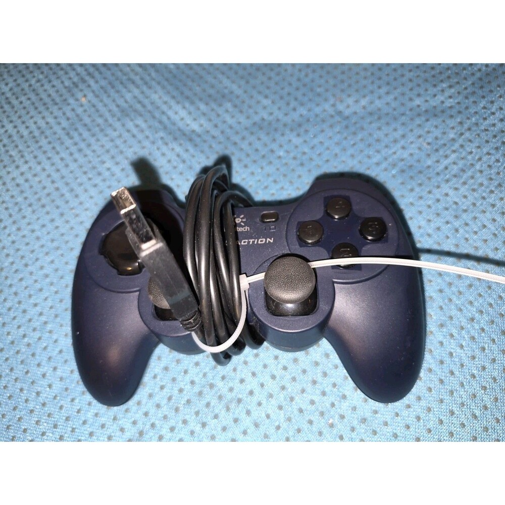 Logitech Controller Dual Action Gamepad Wired USB Game G-UF13A